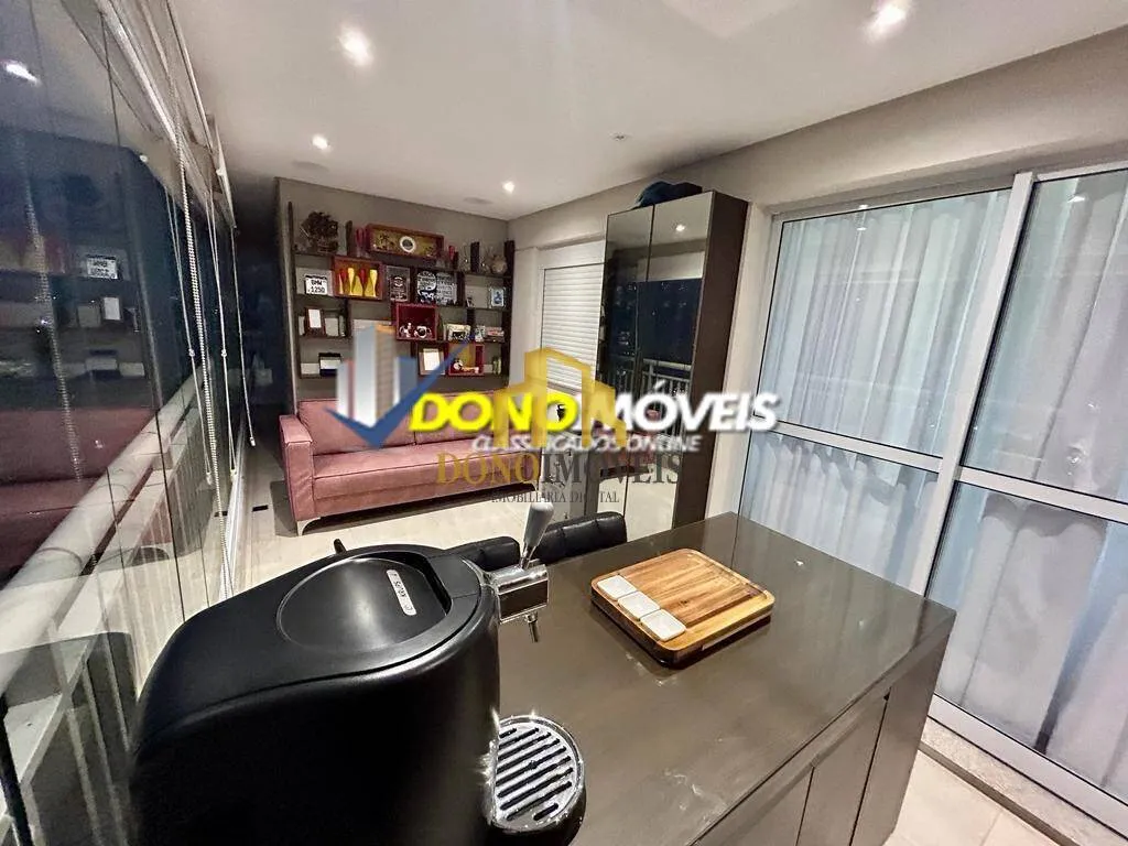 Imagem Apto 94m andar alto Cond Trilogy Centro SBC