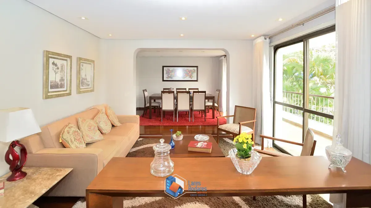 Imagem Apartamento para venda em Itaim Bibi com 4 quartos, sendo 2 suítes, 196m²