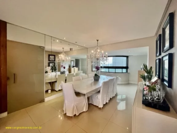 Imagem Apartamento Alto Padrão com Vista Mar ? 4 Suítes em Patamares | 198m² | Varanda Gourmet | 3 Vagas