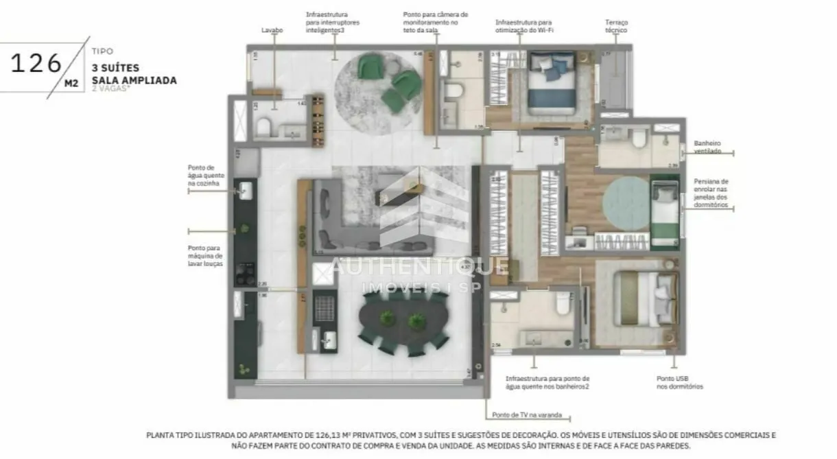 Imagem LIVING DUETT MOOCA - Apartamento à venda no bairro Mooca - São Paulo/SP, Zona Leste