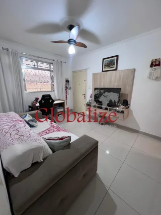 Imagem Apartamento térreo à venda com 70m², 2 quartos, 2 banheiros e 1 vaga por R$ 600.000,00 no Boqueirão em Santos