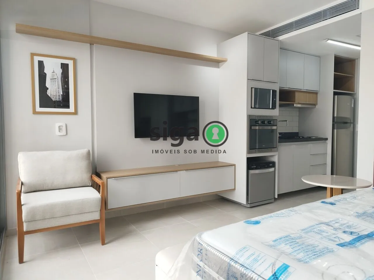 Imagem Apartamento com 1 quarto. 38m² -Pinheiros - São Paulo/SP