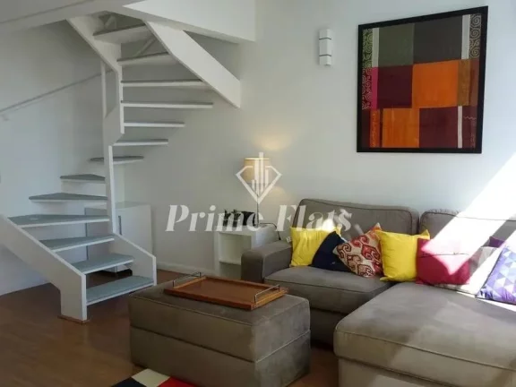 Imagem Flat disponível para venda no Condomínio Edifício Urbano Duplex na Vila Nova Conceição, com 42m², 1 dormitório e 1 vaga de garagem