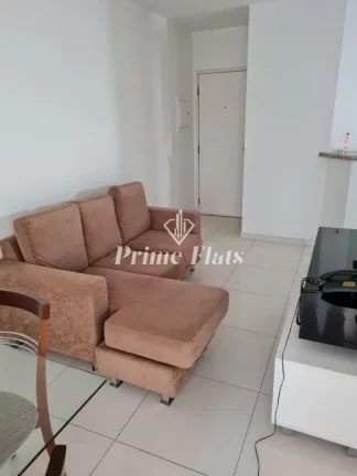 Imagem Flat disponível para locação no Condomínio Edifício Magic Place Guarará de 55m², com 1 dormitório e 1 vaga de garagem