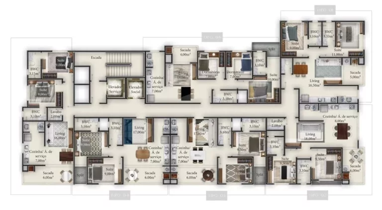 Imagem Rosso Corsa - Apartamento à venda no bairro Morretes - Itapema/SC