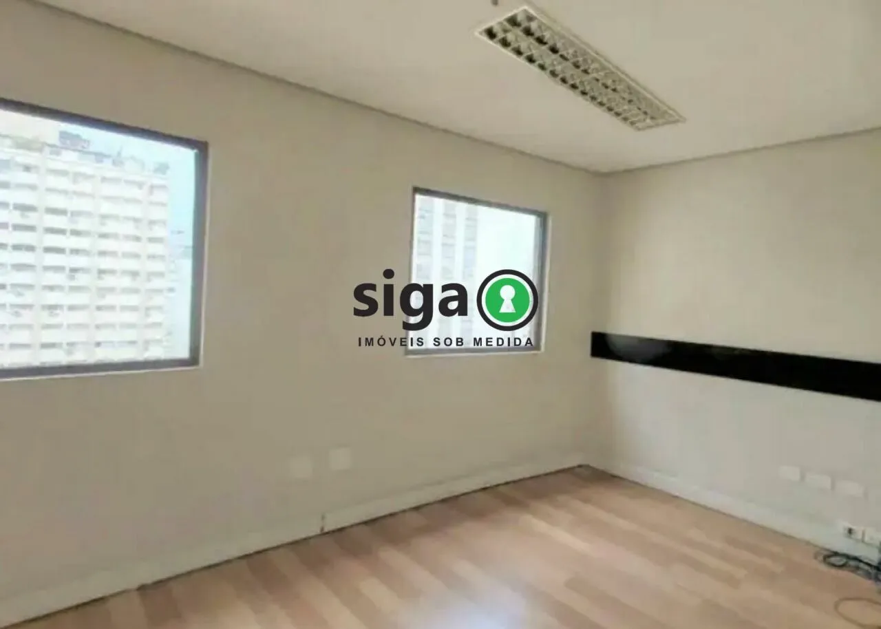 Imagem Conjunto Comercial para Locação com 148m²,no Jardim Paulista,4 salas, banheiros e Ar condicionado