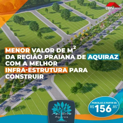 Terreno à Venda, 150 m² em Aracazinho - Aquiraz