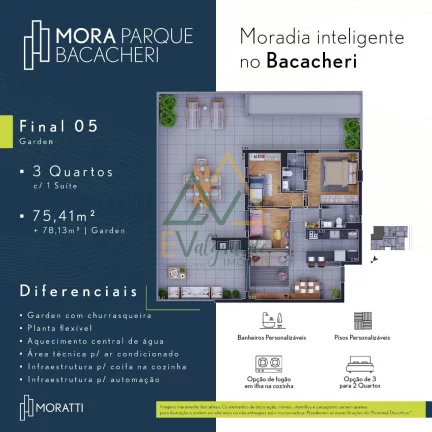 Imagem Apartamento à venda Bacacheri Curitiba PR