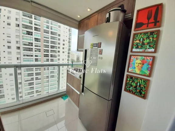 Imagem Flat disponível para venda no Condomínio Affinity Vila Olímpia, com 42m², 1 dormitório e 1 vaga de garagem