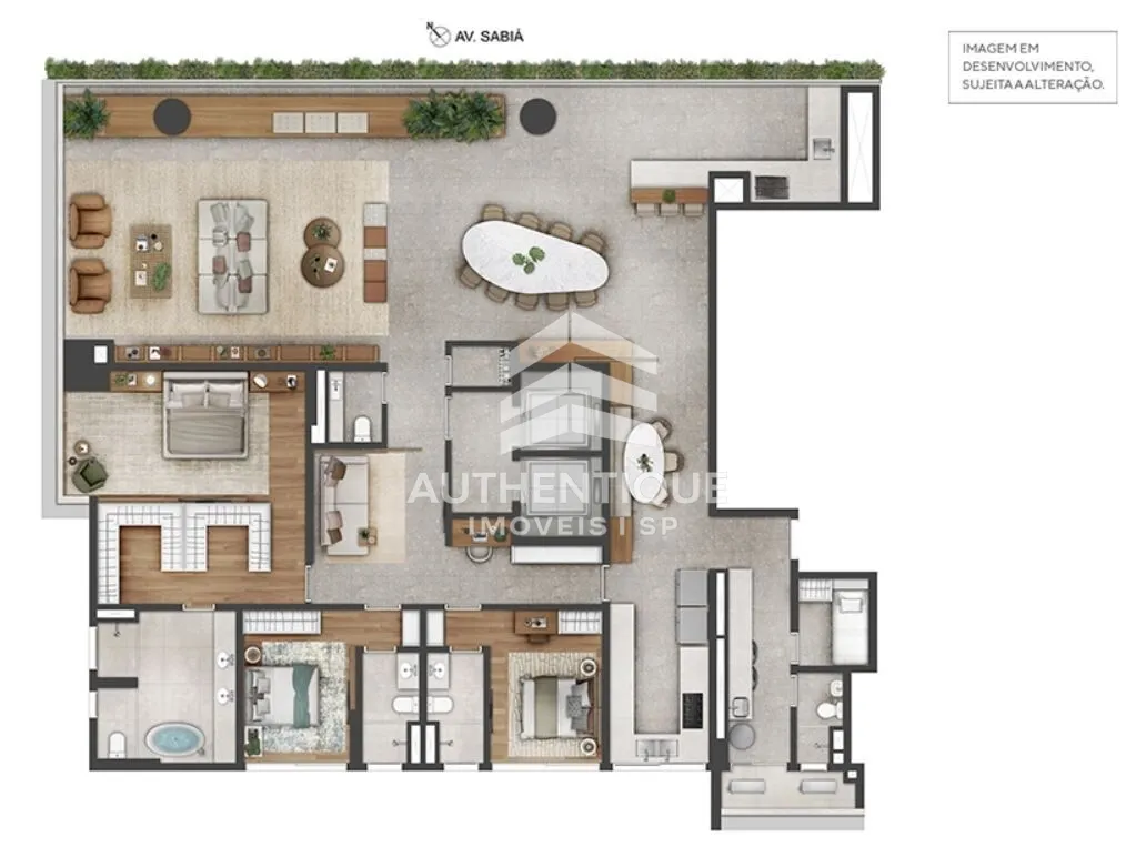 Imagem CASA SABIA MOEMA - Apartamento à venda no bairro Moema - São Paulo/SP, Zona Sul