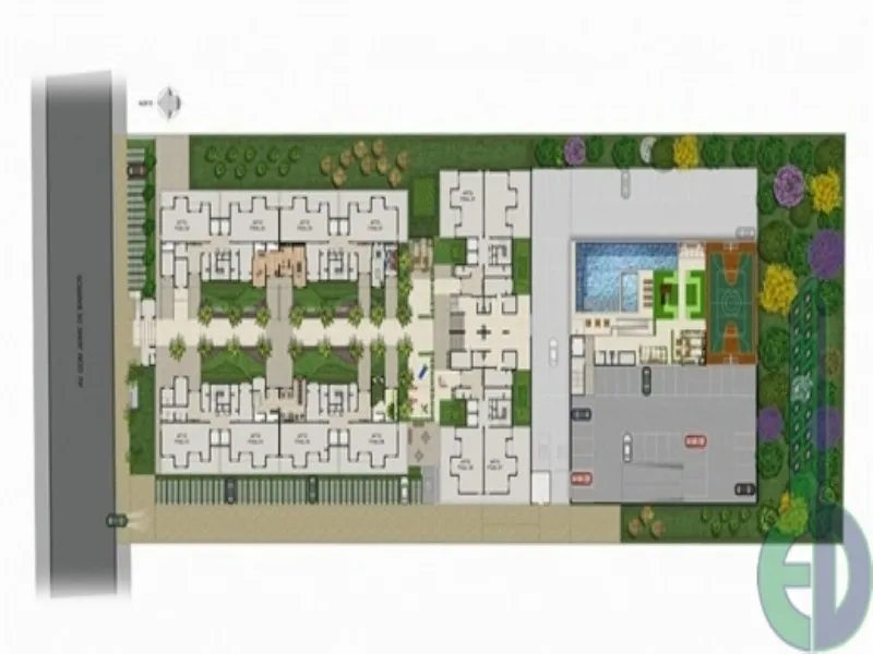 Imagem Venda de Apartamento de 2 quartos com suíte no Condomínio Suit São Bernardo, Planalto - 56m² - 1 vaga.