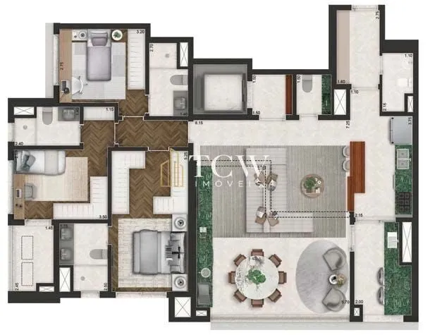 Imagem Apartamento à venda no bairro Brooklin - São Paulo/SP, Zona Sul