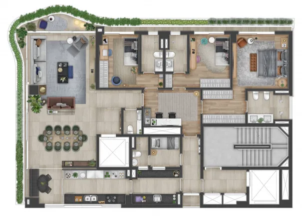 Imagem Apartamento com 4 Quartos à Venda, 202 m² em Jardim Paulista - São Paulo