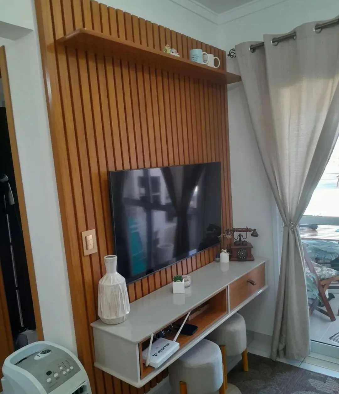 Imagem Fantástico Apartamento com varanda gourmet na Praia Grande - Guilhermina
