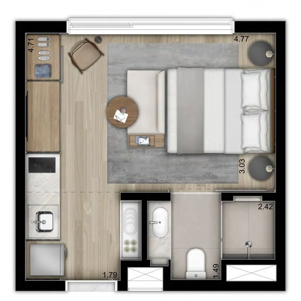 Imagem APARTAMENTO RESIDENCIAL em São Paulo - SP, Sumaré