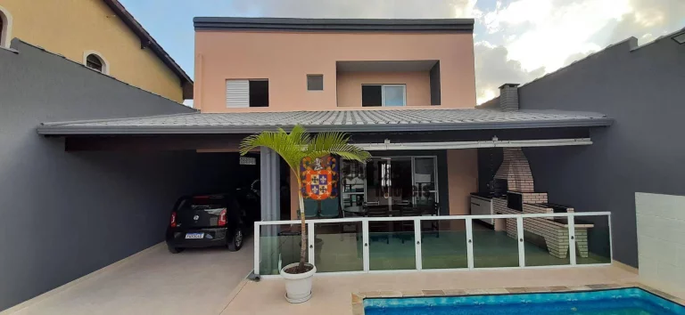 Imagem Sobrado com 5 dormitórios à venda, 340 m² por R$ 850.000,00 - Balneário Jequitibá - Itanhaém/SP