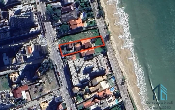 Foto do imóvel Terreno DUAS FRENTES, frente Mar, medindo, 1.102m2, permitido construções, até 5 andares. Piçarras SC