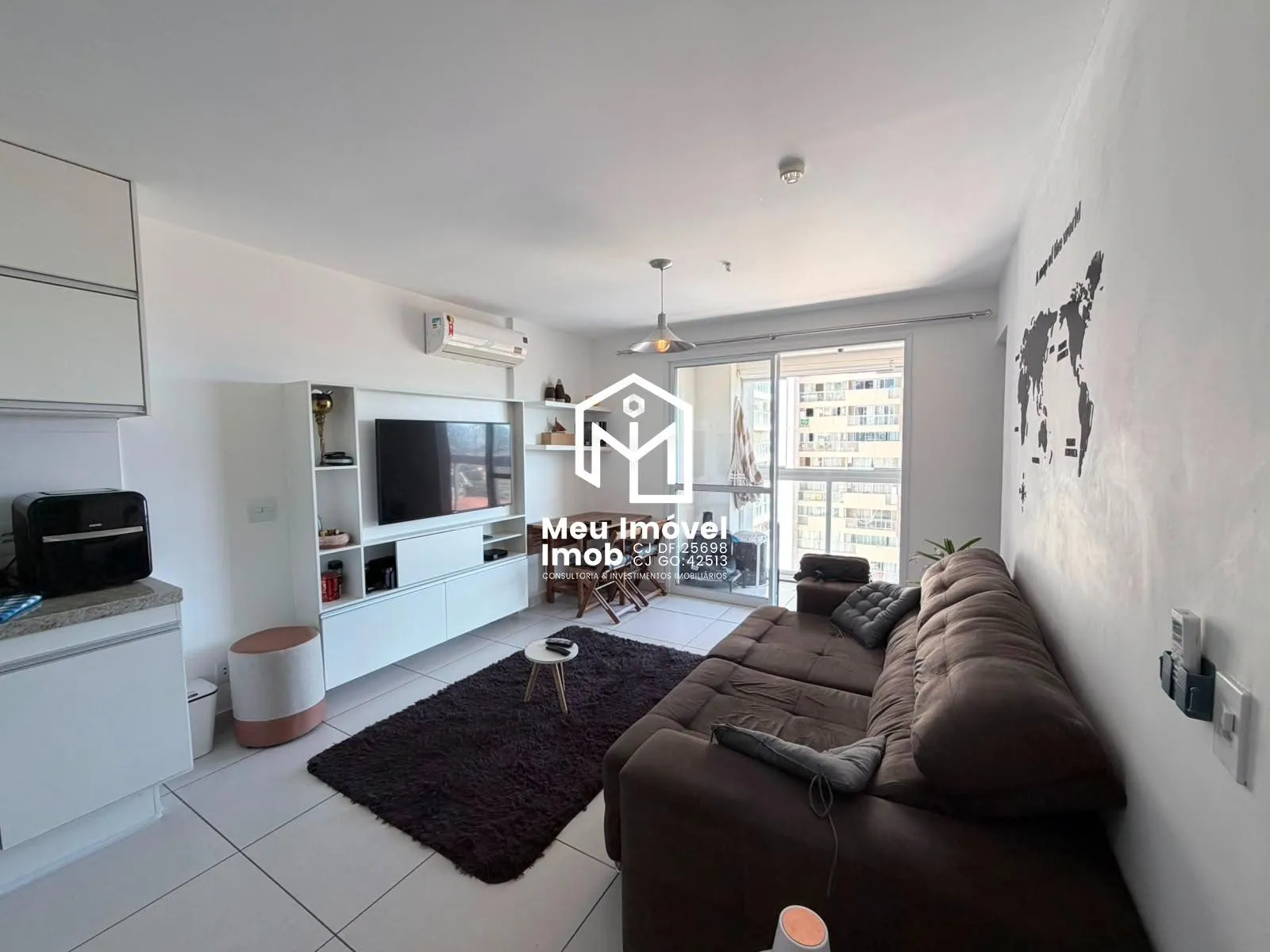 Foto do imóvel Blend Apartments APTO 1 Quarto 1 Vaga 47m² Mobiliado Varanda