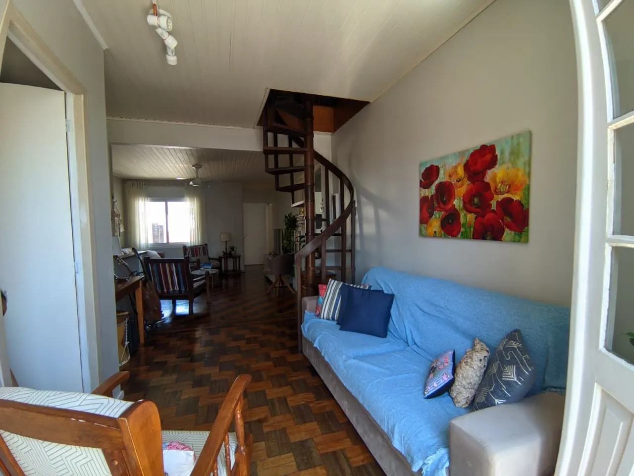 Imagem Casa com 3 Dormitórios, sacada e churrasqueira, no Bairro São João
