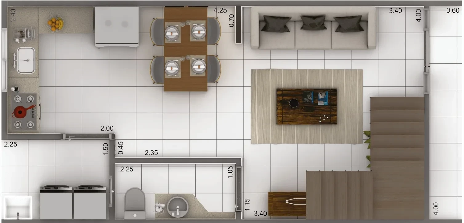 Imagem Casa de Condomínio com 2 Quartos à Venda, 72 m² em Vila Areao - Taubaté