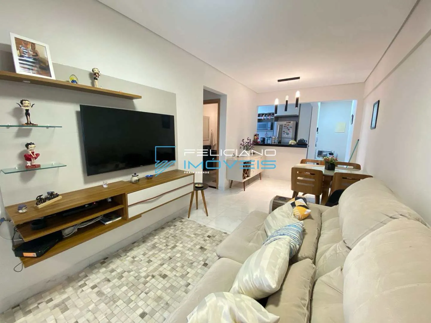 Imagem Apartamento com 2 quartos, Caiçara, Praia Grande - R$ 625 mil, Cod: 3988