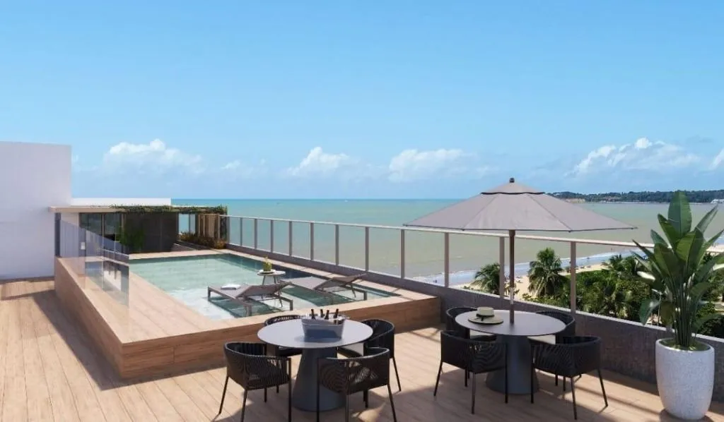 Imagem Apartamento à venda, 22 m² por R$ 469.998,00 - Cabo Branco - João Pessoa/PB