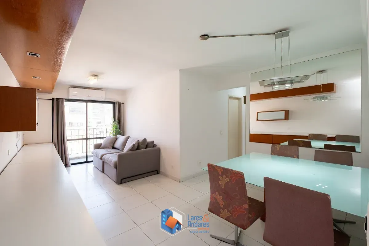 Foto do imóvel Apartamento para venda em Vila Olímpia com 3 quartos, sendo 1 suíte, 76m² em Rua do Rocio