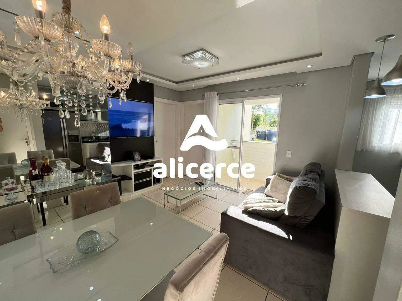 Imagem Apartamento de 2 dormitórios com sacada e churrasqueira na Palhoça bairro Bela Vista