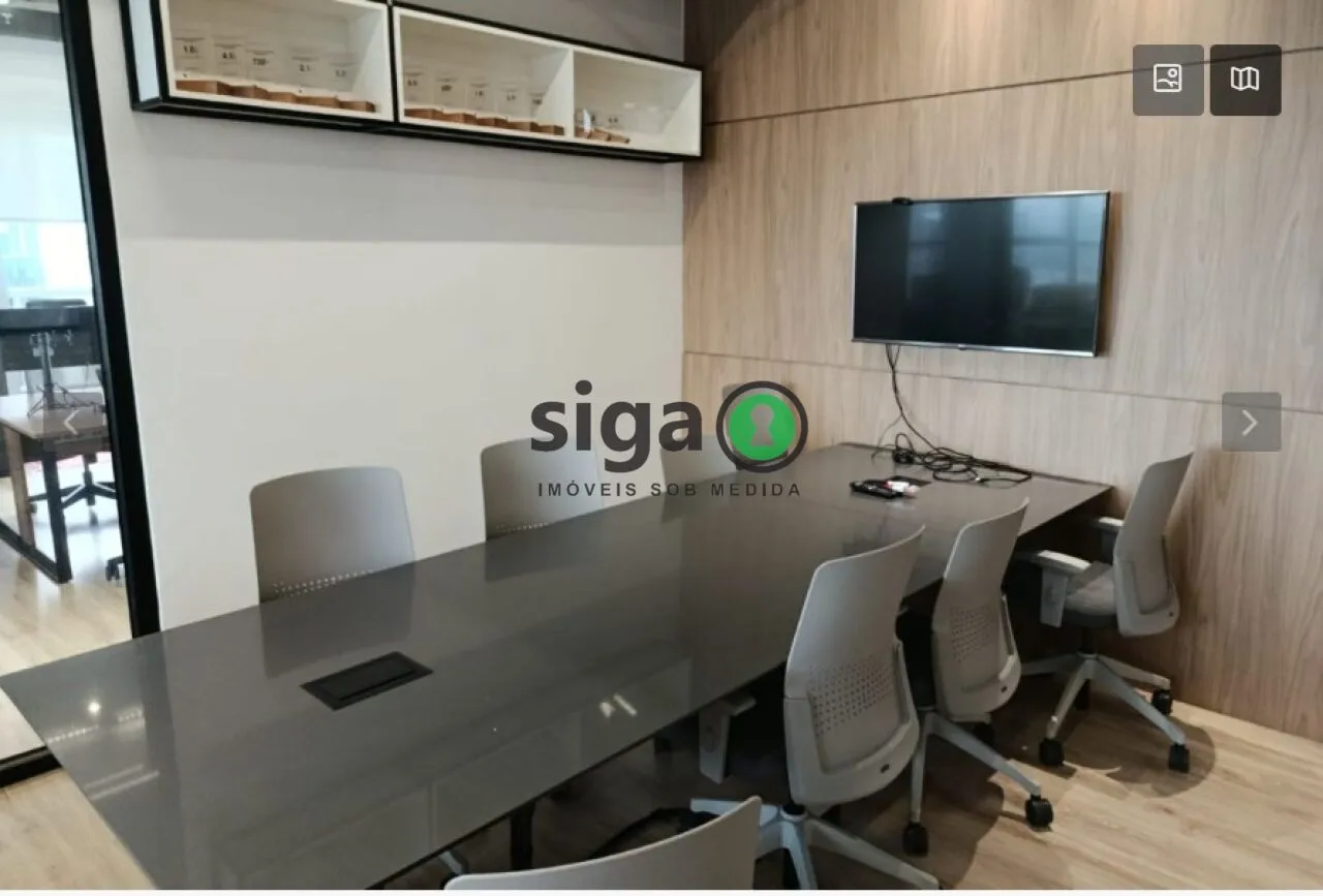 Imagem Conjunto Comercial/ Sala mobiliada para locação - Brooklin - São Paulo/SP