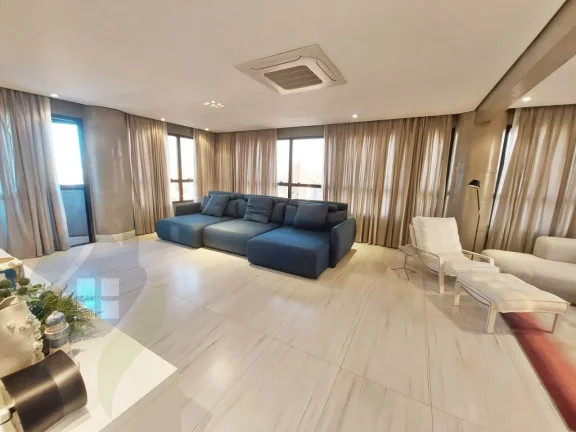 Imagem Apartamento Alto Padrão com 3 suítes, 4 banheiros, 4 vagas, com 190m² em Bairro Jardim, Santo André