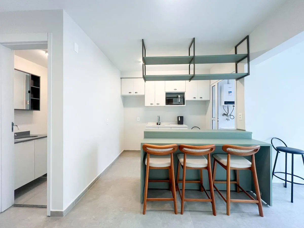Imagem Apartamento com 1 Quarto para alugar, 45m² - Santa Cecília