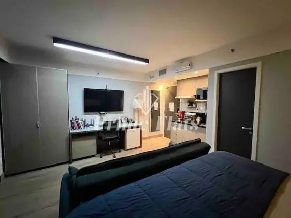 Imagem Flat disponível para locação no Meliá Ibirapuera, com 26m², 1 dormitório e 1 vaga