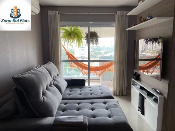 Imagem Apartamento à Venda No Brooklin Com 2 Dormitórios Sendo 1 Suíte e 1 Vaga