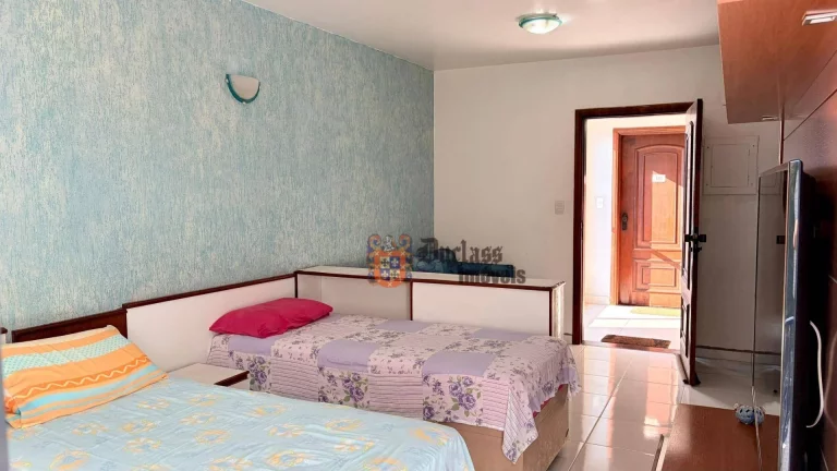 Imagem Flat com 1 dormitório à venda, 50 m² por R$ 200.000 - Centro - São Vicente/SP