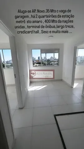 Imagem Apartamento de 35m² em Jardim Promissão - São Paulo: 2 dormitórios, 1 banheiro, venda e locação