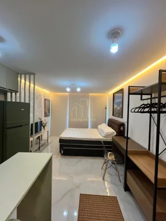 Imagem Studio reformado mobiliado com vista panorâmica para o mar varanda gourmet a venda em Armação