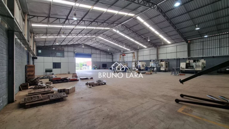Imagem Galpão disponível para locação no Condomínio Industrial Valle dos Igarapés – Igarapé/MG.