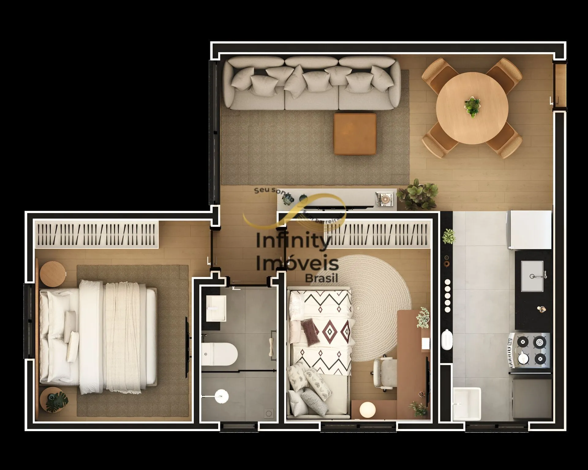 Imagem DEL IARA - Apartamento à venda no bairro Brasil Industrial (Barreiro) - Belo Horizonte/MG