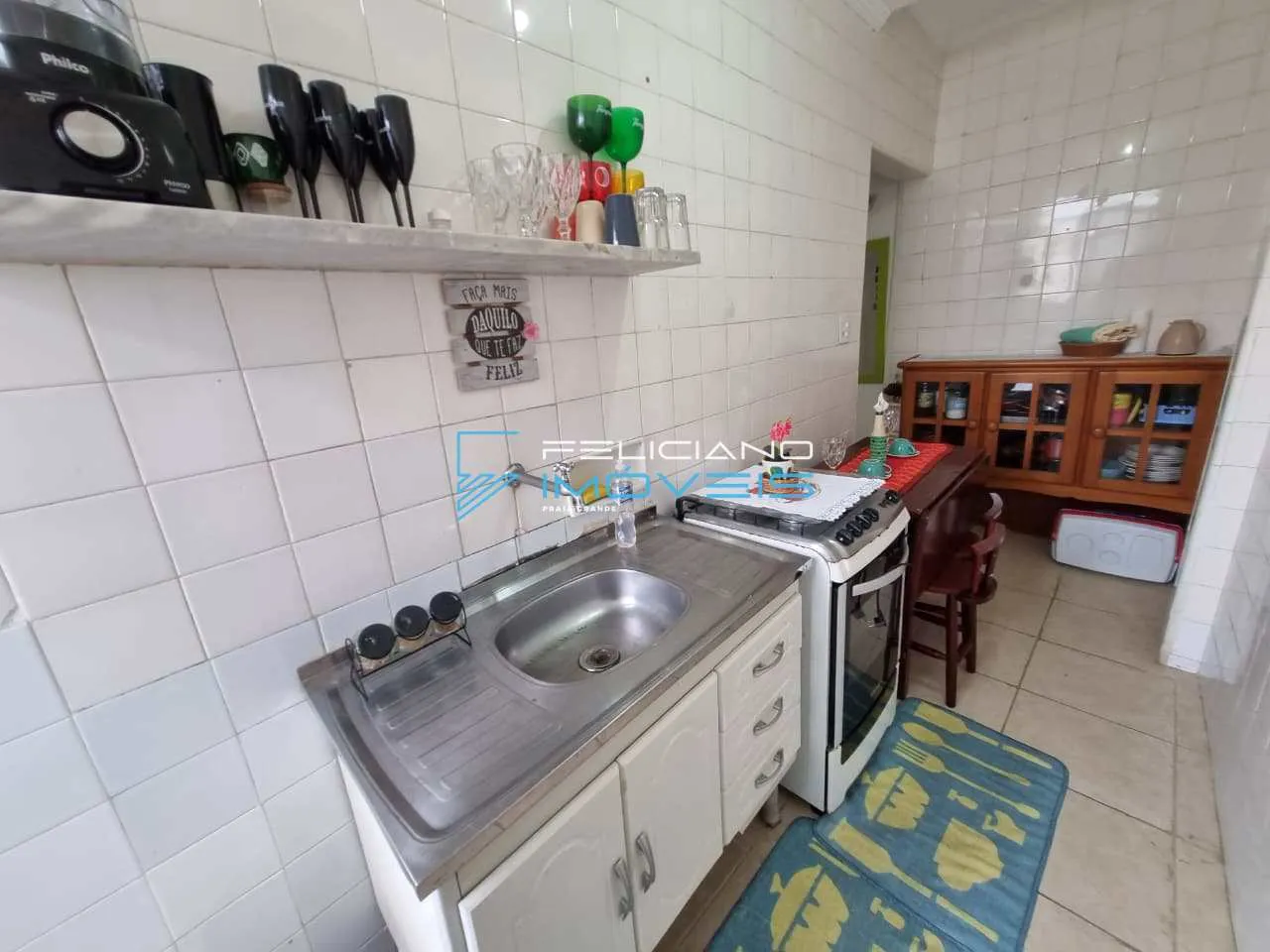 Imagem Apartamento com 1 quarto, Ocian, Praia Grande - R$ 265 mil, Cod: 7560