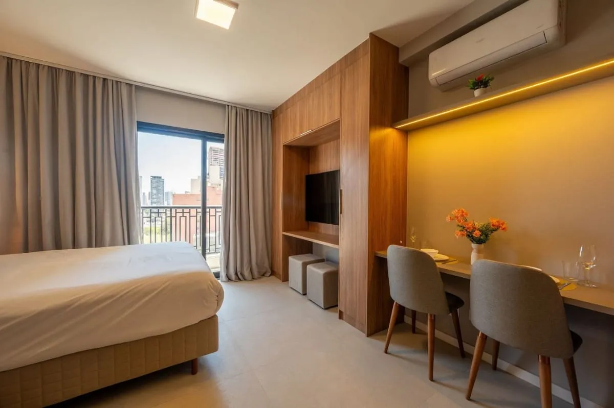 Imagem Apartamento com 1 Quarto para alugar, 27m² - Perdizes