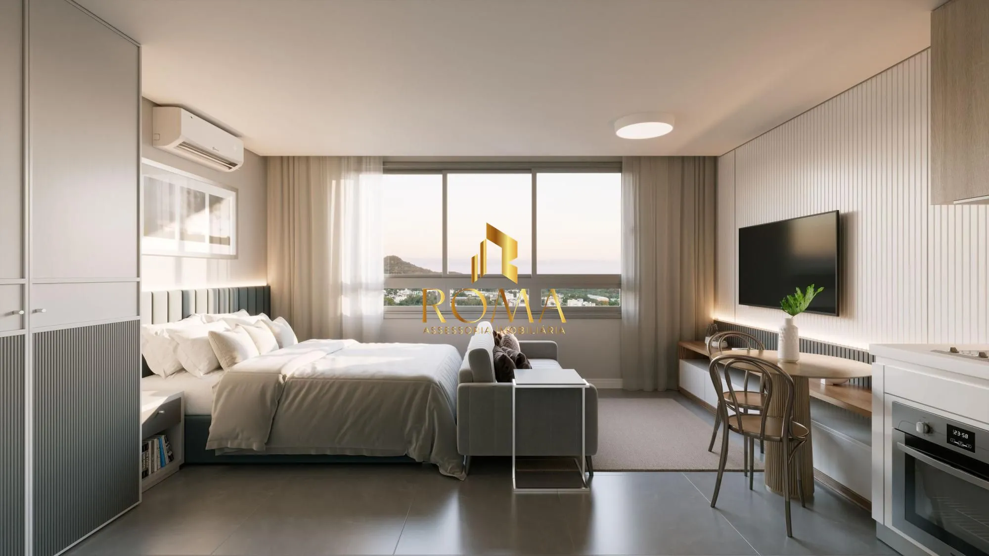 Imagem Apartamento 1 Quarto Próximo à UFSM em Camobi - Santa Maria RS