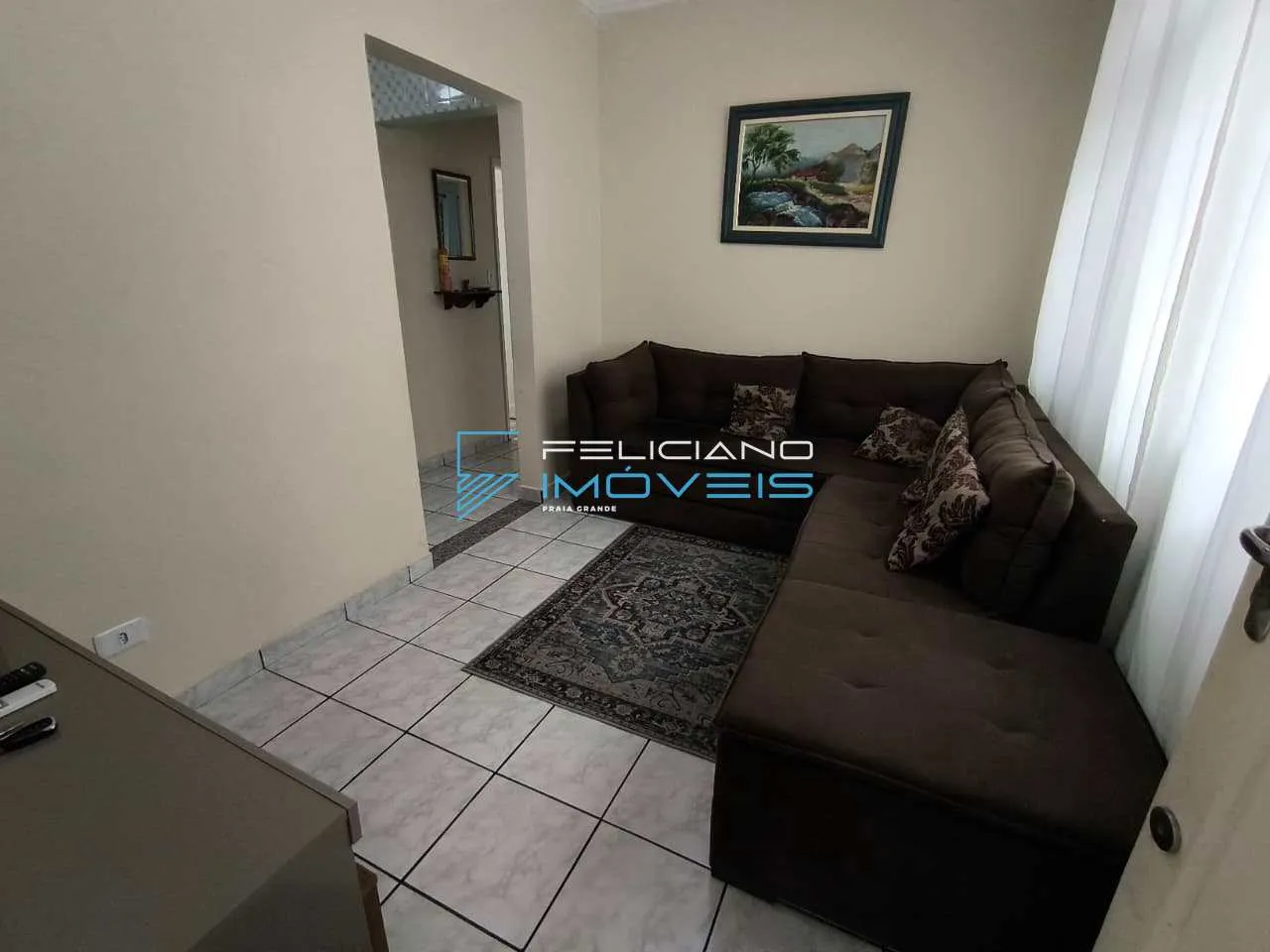 Imagem Apartamento com 2 quartos, Canto do Forte, Praia Grande - R$ 370 mil, Cod: 7418