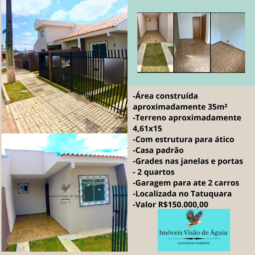 Imagem CASA RESIDENCIAL em CURITIBA - PR, TATUQUARA