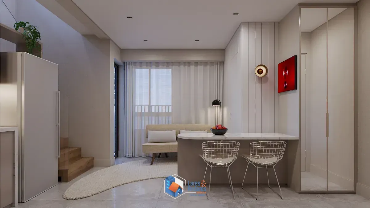 Imagem Duplex para venda em Higienópolis com 1 quarto, sendo 1 suíte, 53m²