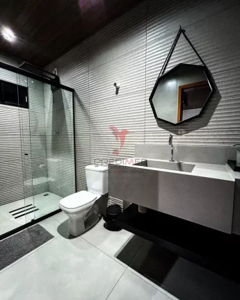 Imagem Casa em Bananeiras ,na Serra em Condomínio Fechado com 3 suítes todos Mobiliado e Equipado