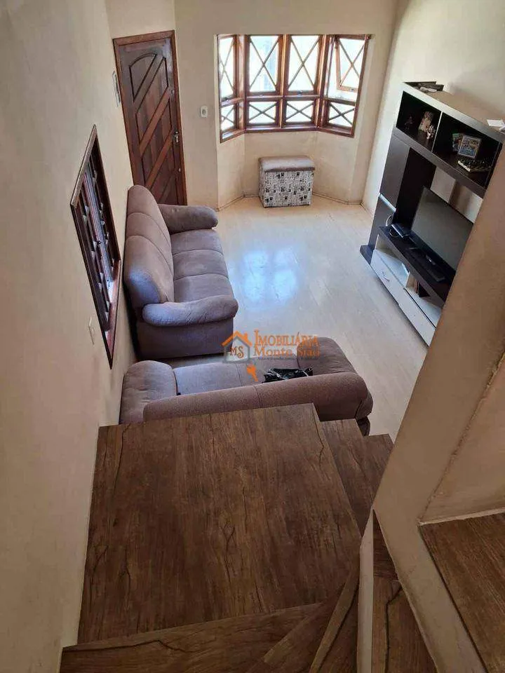 Imagem Sobrado com 3 dormitórios à venda, 134 m² por R$ 532.000,00 - Jardim Bom Clima - Guarulhos/SP