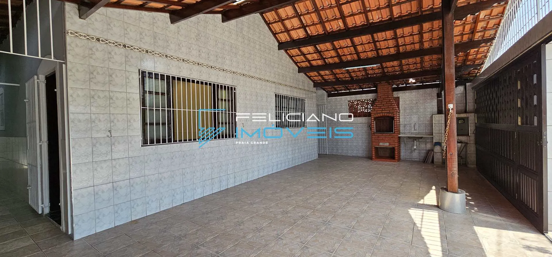 Foto do imóvel Casa com 2 quartos, Balneário Maracanã, Praia Grande - R$ 490 mil, Cod: 6716 em Avenida César Rodrigues Reis