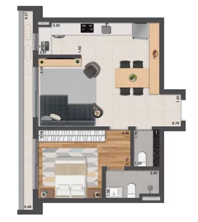 Imagem Piemonte Unna - Apartamento à venda no bairro Saco Grande - Florianópolis/SC