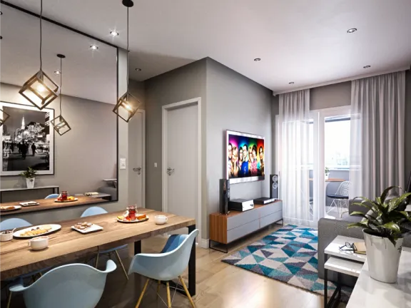 Imagem Apartamento com 2 Quartos à Venda,  em Vila Tibiriçá - Santo André