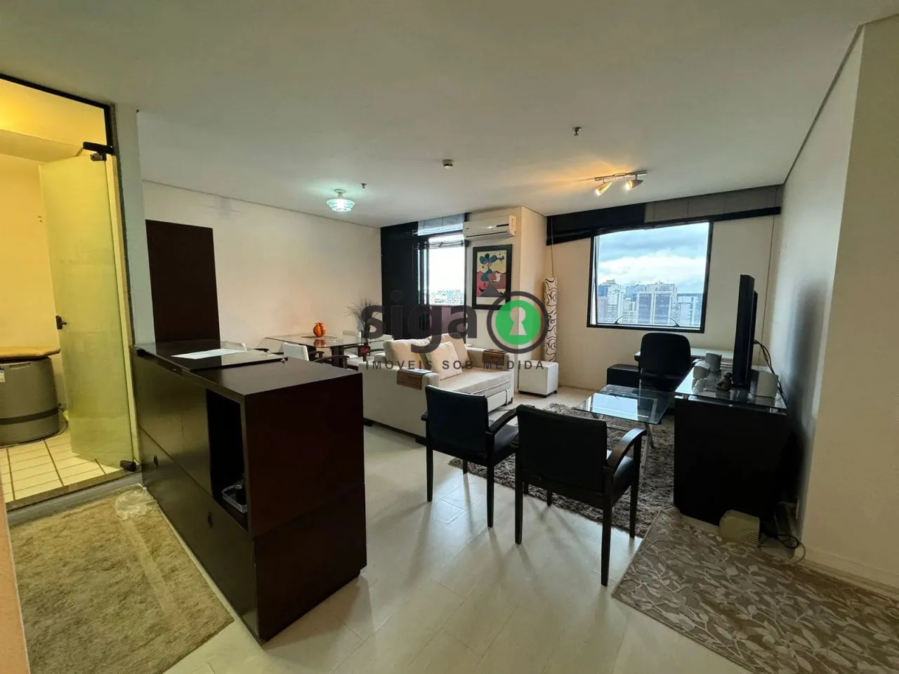 Foto do imóvel Apartamento para alugar no Itaim Bibi 74 m² com 1 dormitório 2 vagas